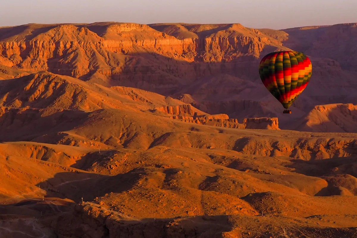 Hot Air Balloon Ride over Luxor