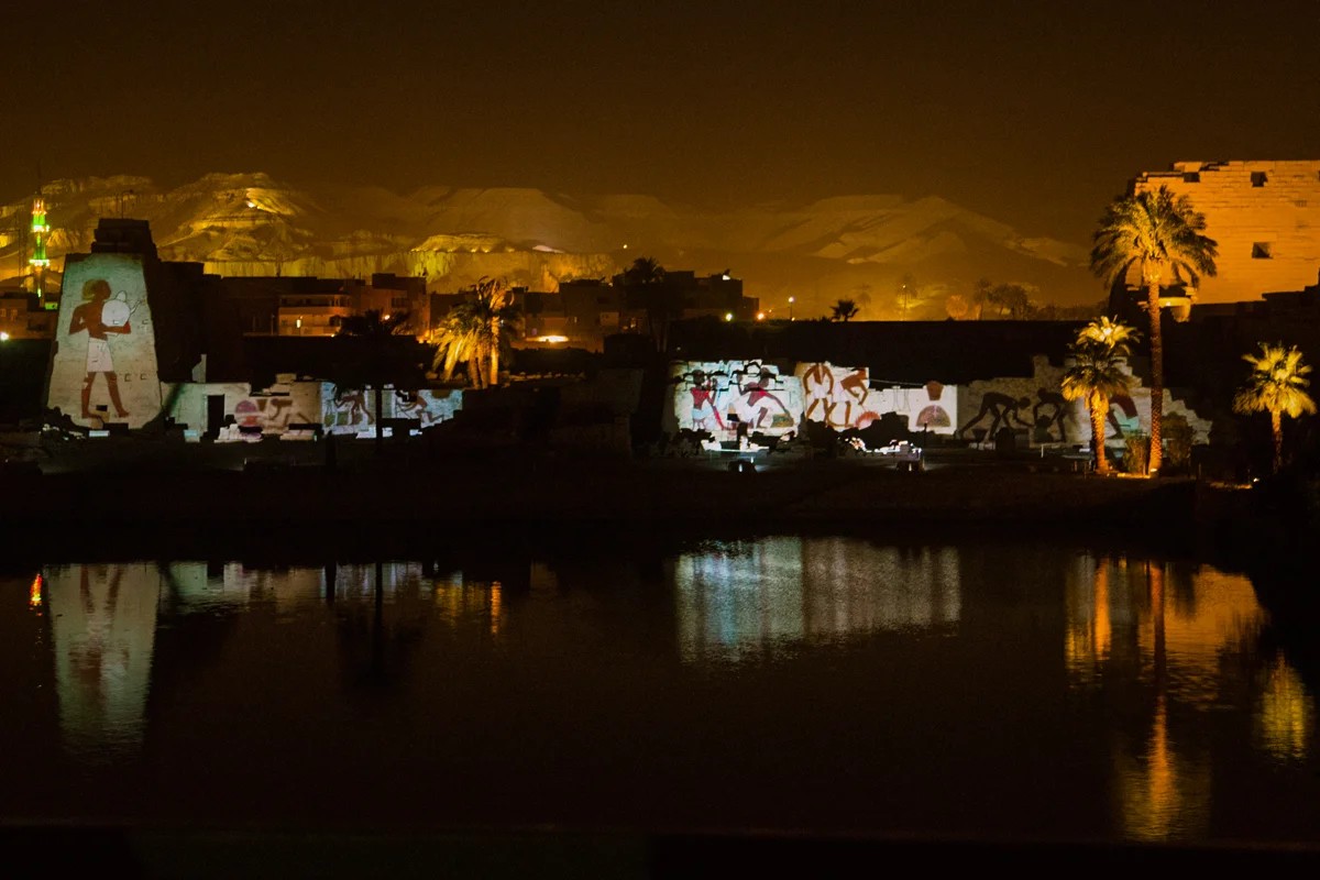 Sound and Light Show at Karnak Temples