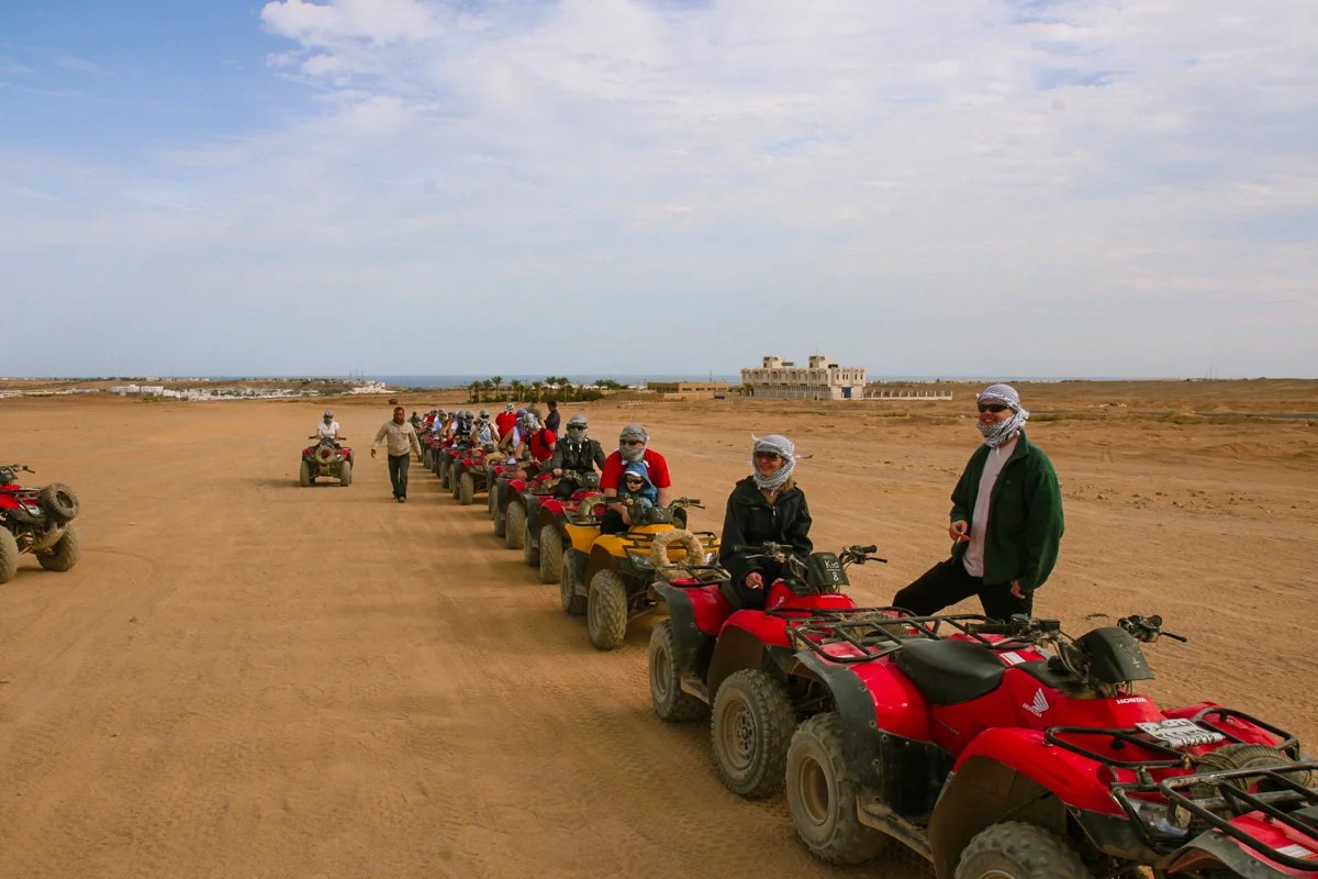 Morning Quad Bike Desert Safari