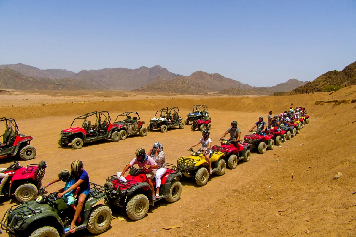 Quad biking with Camel ride and Bedouin dinner